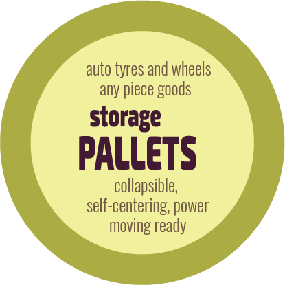 Storage pallets